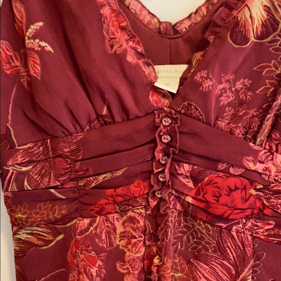 Chiffon floral dress size 8 Jonathan Martin NWT - Picture 3 of 6